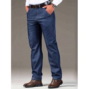 Chic Straight Leg Je...