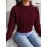 Women's Elegant Long Sleeve Sweater - Soft Pullover Sweater for Fall/Winter, Chic Everyday & Formal Outfits - Easy Care Round Neck Sweater Sweater for Women, Cute Sweaters
