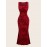 Women's Elegant Embossed Rose Long Dress