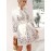 Women's Bohemian Floral Print Button-Front Closure, Machine Washable Vacation Outfit for Women, Formal Casual Events, Floral Print Blouse, Autumn Clothing, Nontransparent Fabric
