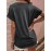 Women'S Vintage Norse Mythology Dragon Print V-Neck T-Shirt - Casual Short Sleeve, Regular Fit, All-Season Tee with Intricate Design, Machine Washable, Allseason Tee | Mythological Design | Comfortable Fit, Dragon Shirt