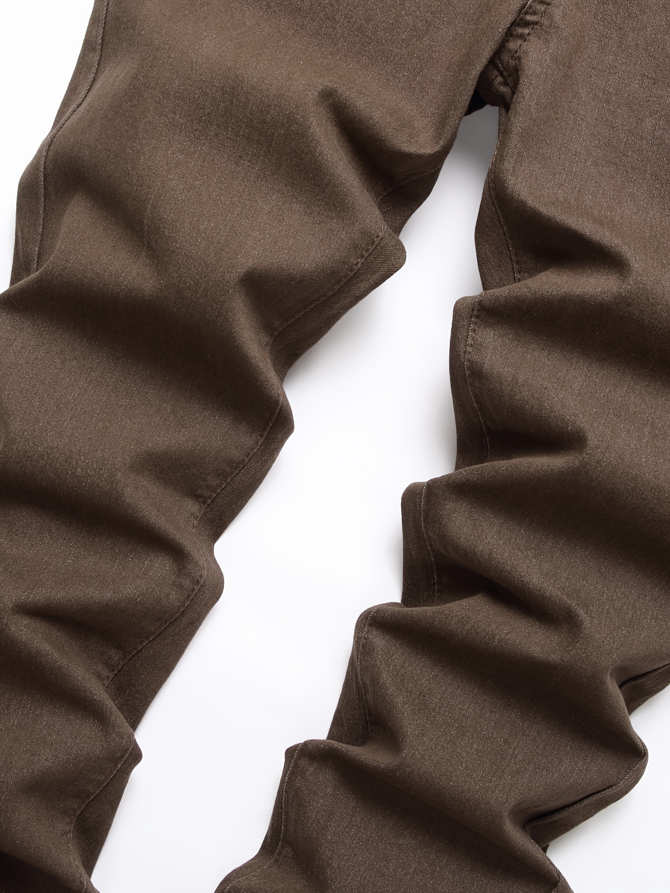 mens casual slim fit jeans street style all match medium stretch jeans details 2